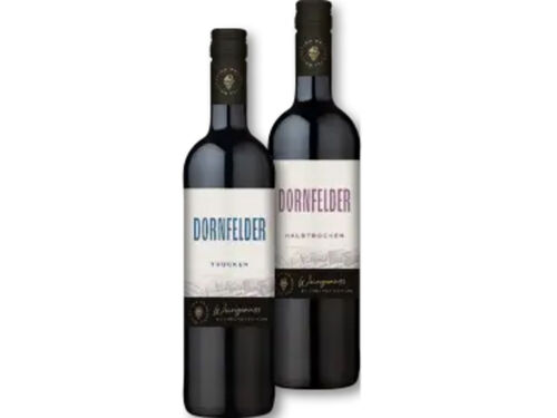 Dornfelder 0,7 l Rotwein GLAS EW