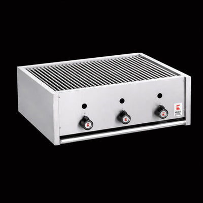 Gasgrill - Ubert - Tischgerät – 100 cm Breite, 60 cm Tiefe
