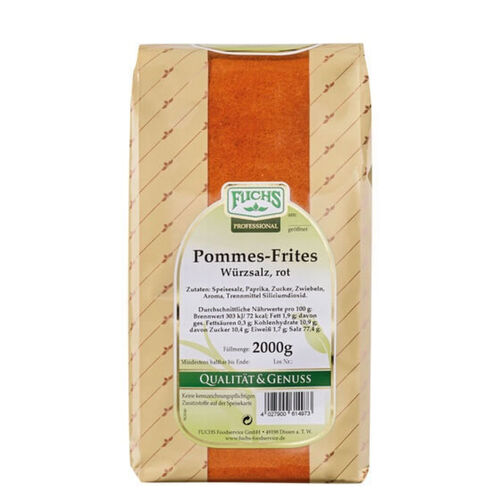 Pommes-Frites Salz 2kg Fuchs