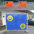 Torwand Stecksystem